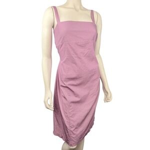 Daniel Boudon Formes Paris Sheath Dress Womens 38 US 6 Lavender Made in France